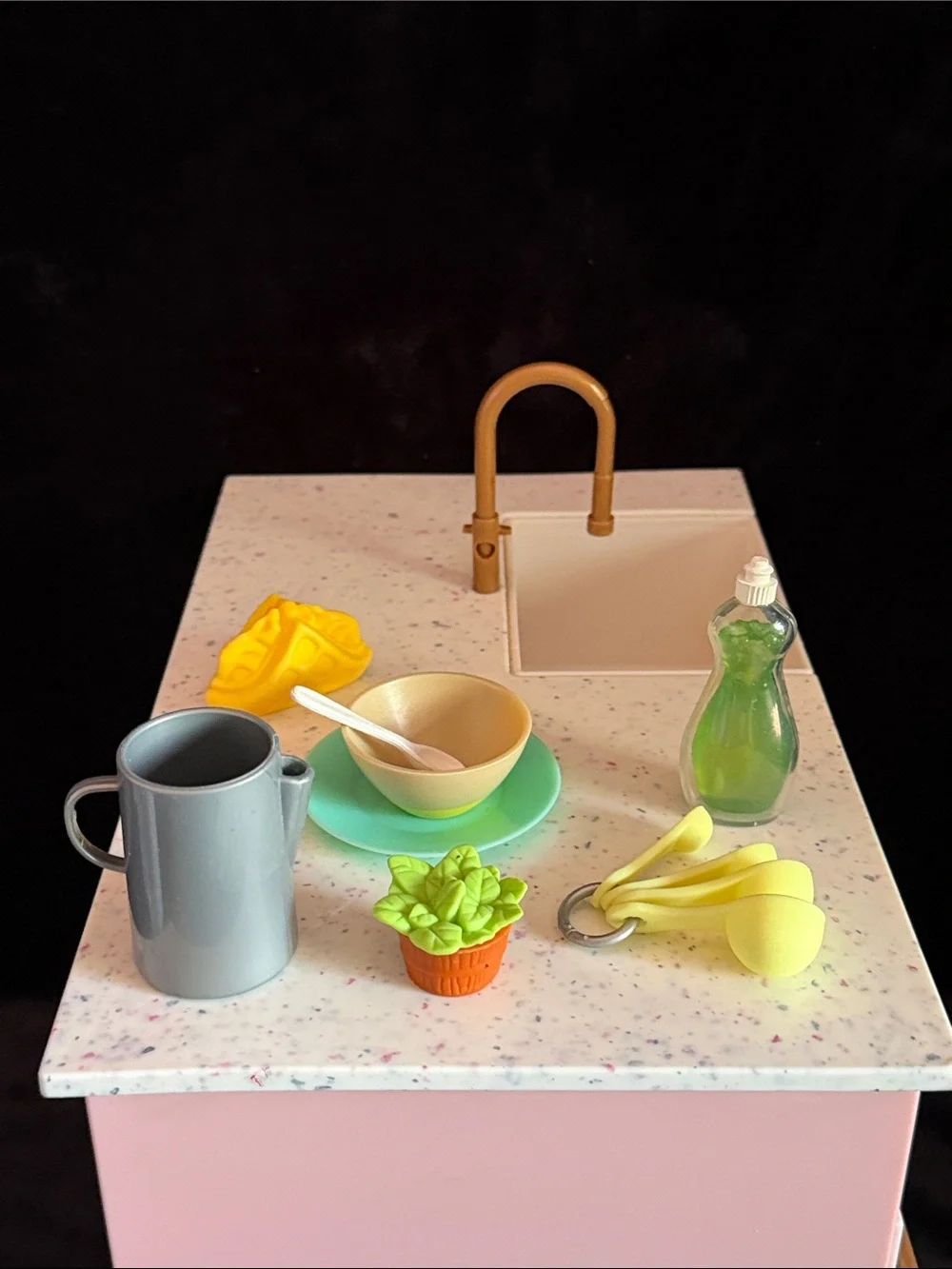 Our Generation Kitchen Cooking Island Playset Sink  Dishwasher for 18” Dolls
